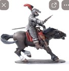 Peipp Miniaturen Soldatino Ufficiale Tedesco 1638 54mm 1/32 in Piombo