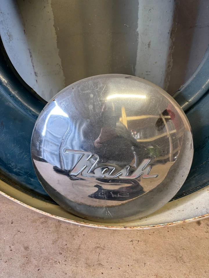 55 Nash Statesman Ambassador 1953 1954 1955 2 puertas cubierta de neumático de repuesto continental Foto 4 de 4