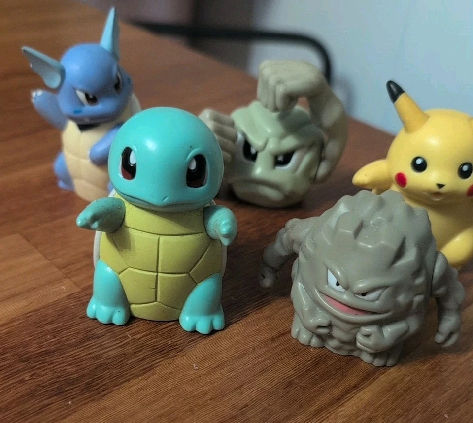Lote de 5 figuras Hasbro ThinkChip Pokemon Battle Stadium de colección 2000. Jugado. Foto 3 de 4