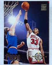 1993-94 Topps Stadium Club High Court Scottie Pippen #61 Chicago Bulls 