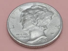 1940-S Mercury Dime BU FB Full Bands Lustrous 90% Silver San Francisco Mint 10C2