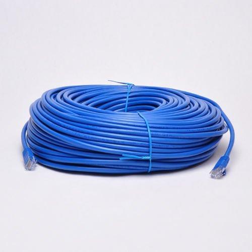 New 300Ft Blue RJ45 CAT6 Ethernet LAN Network Internet Computer Solid W - 第 6/12 張圖片