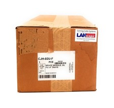 NEW Corning CJH-02U-F Fiber Optic Splice Module 2U Rackmount 3 Splice Trays