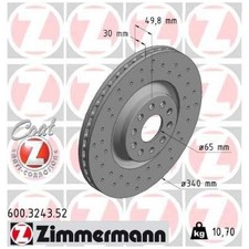 2x Bremsscheibe vorne für Skoda Kodiaq 1 NS6 2 PS7 Octavia 3 5E3 5E5 4 | 262178