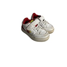 Sesame Street Kids Star Elmo Casual Sneakers in white and red toddler size 5