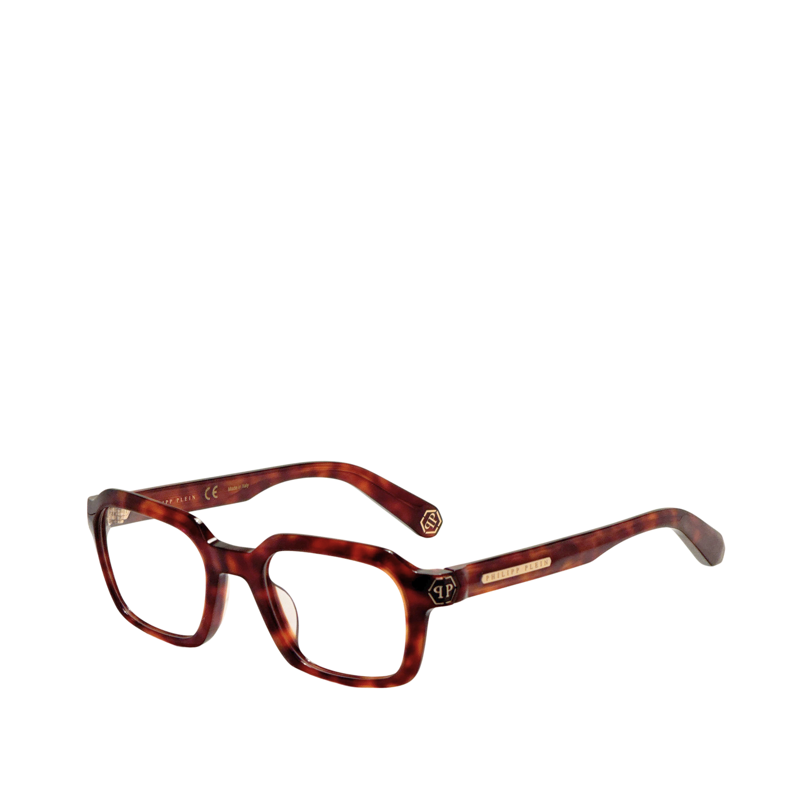 Philipp Plein Men's 52mm Shiny Havana Opticals VPP083M520C10