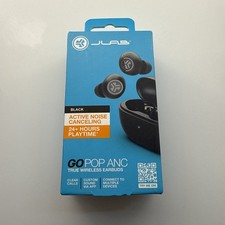 NEW JLab Go Pop ANC True Wireless Bluetooth Earbuds