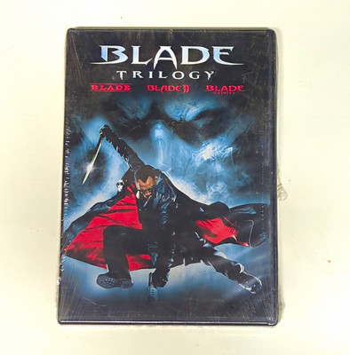 Blade Trilogy DVD Set (3 Movies) Wesley Snipes Marvel Vampire NEW Factory Sealed