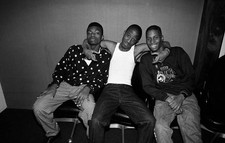 Rappers Aqil Davidson Markell Riley and Brandon Mitchell from Wrec- Old Photo 1