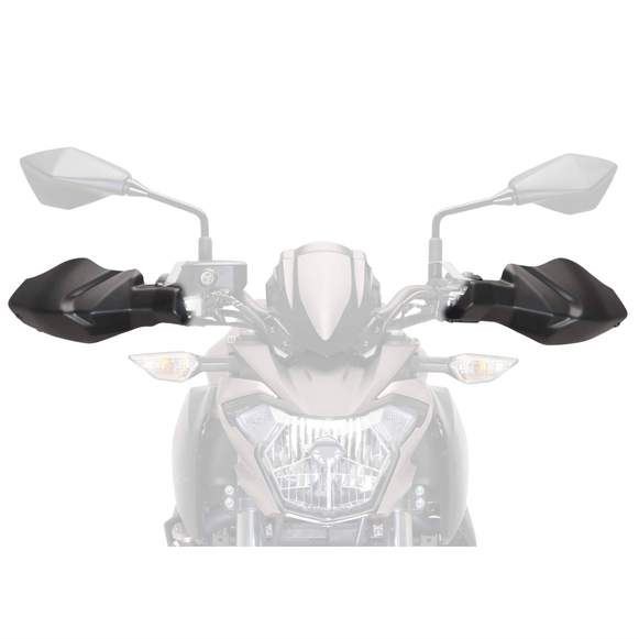 Puig Matte Black Handguards Kawasaki Z 900 2017-2026