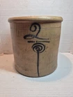 Antique 2 Gallon Salt Glaze Red Wing Stoneware Crock Primitive Bee Sting L@@K!