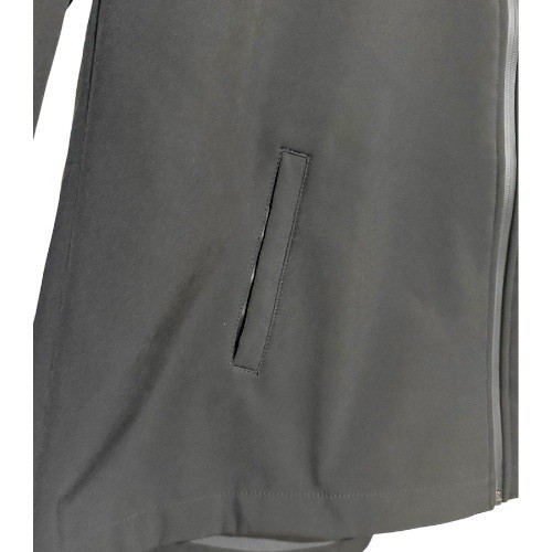 Fabletics Black Softshell Hooded Jacket Full Zip … - image 7