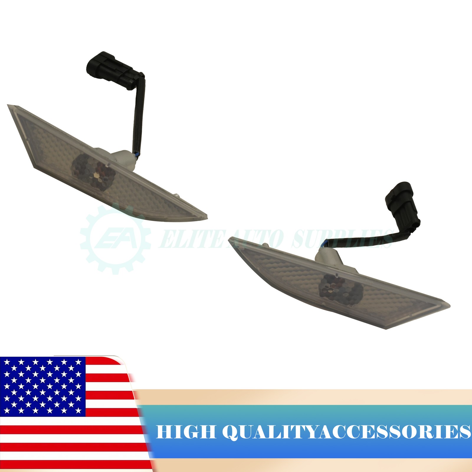 2x Front Bumper Side Marker Indicator For Lamborghini Gallardo LP560-4 LP550-2