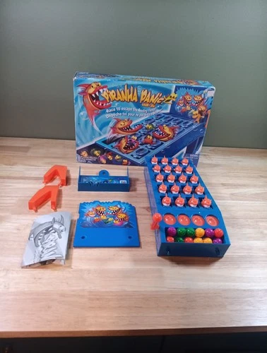 Piranha Panic Game by Mattel Vintage 2005 100% Complete Early Version