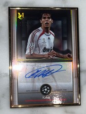 Colección Museo Topps Kaka 2024-25 UEFA Enmarcado Automático Oro/50 Milán