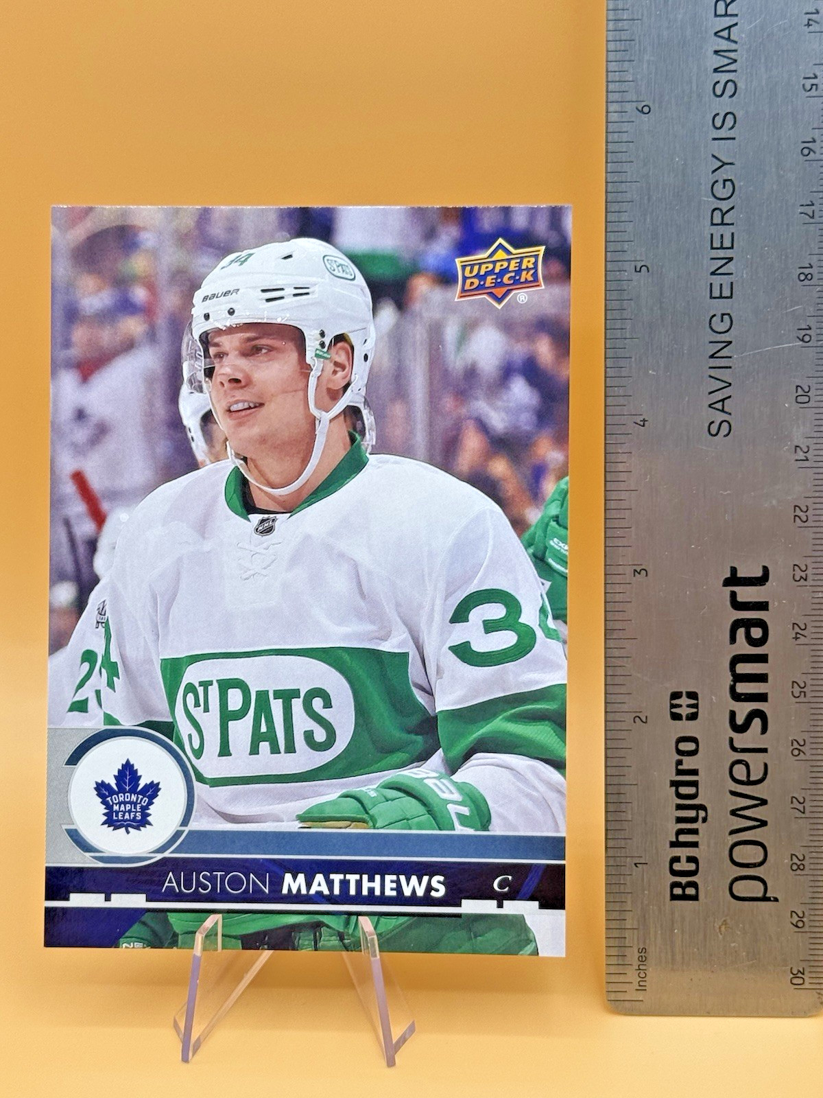 2017-18 Upper Deck Oversized #170 Auston Matthews - Toronto Maple Leafs