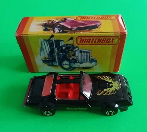 1982 Matchbox #35 Pontiac Trans Am Lesney, England with Original Box