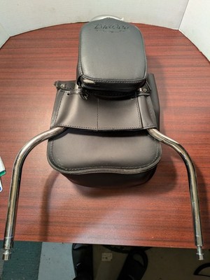 2006 Big Dog K-9 Chopper Sissy Bar Passenger Backrest With Pad and Bag #2354