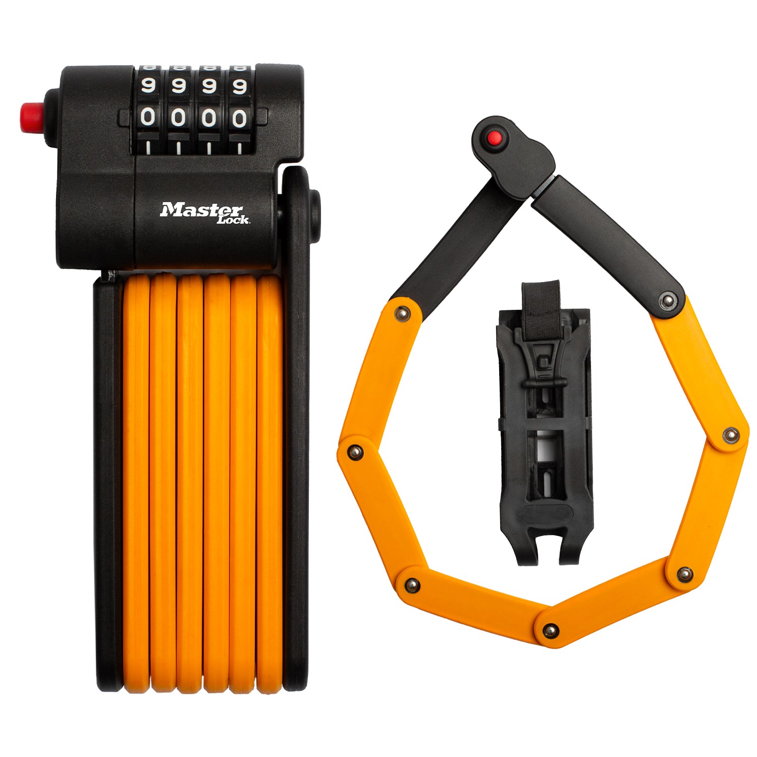 Antivol vélo à code Master Lock en acier trempé à combinaison