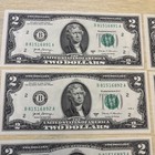 7 - 2017 A  $2  Two Dollar  Bills￼Uncirculated Consecutive Order NY B 81516891 A — photo 3