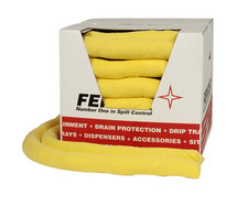 Fentex Chemical Absorbent Oil Motor Garage Spill Socks 8cm x 1.2m Pack Of 20 New