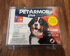 Pet Armor Plus Flea and Tick Treatment for X-Large Dogs - Pack of 3 Applications