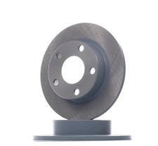 2x FEBI Bremsscheiben Hinten für VW PASSAT Variant (3B6) 245mm 11398