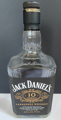 Batch 001 Jack Daniels 10 Years Old EMPTY Bottle 750ml Limited Release