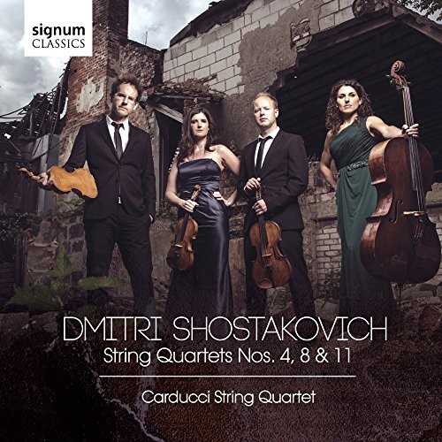Carducci Quartet Shostakovich: String Quartets Nos 4, 8 & 11 CD SIGCD418 NEW