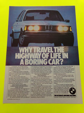 1979 BMW 320i Ad Buy 2 Ads Get 2 Free See Description