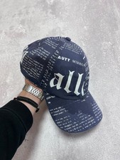 RARE and Iconic Vintage John Galliano Newspaper Print Baseball Cap Gazette Print