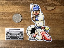 Strangelove Skateboards Anti Racist Salt Shaker Sticker Sean Cliver Don Pendleto