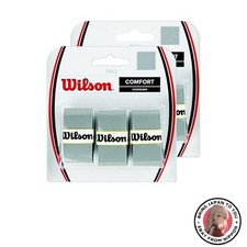 New 2 of Wilson Pro Overgrip Comfort 3-Pack 6 Total Strips of Overgrip -