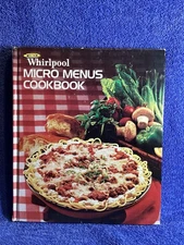 Vintage Whirlpool Micro Menus Cookbook Better Homes & Garden Test Kitchen 