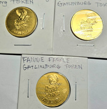 Rare Fannie Farkle 's Arcade Token Gatlinburg TN *NOW OBSOLETE GREAT CONDITION!!