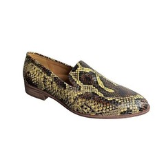 Madewell Leather The Frances Loafer Snake Embossed Shoes Women's size 9  