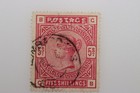 GB GR BRITAIN SC 108 1884 5s USED STAMP HSB BANK PERFIN CV 290 — photo 2