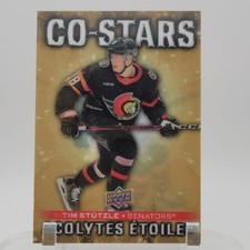 Brady Tkachuk Tim Stutzle CO-3 Co-Stars 2025-26 Upper Deck Tim Horton's Senators