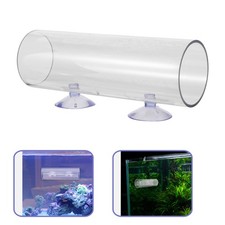 Aquarium Betta Hideout Acrylic Tube Fish Hideaway for Small Tanks
