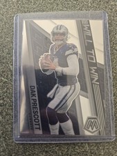 2022 Panini Mosaic Dak Prescott Will to Win #WW-9 Dallas Cowboys Football