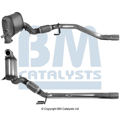 Partikelfilter FÜR Audi A3 Sportback (8PA), Audi A3 (8P1) - BM Catalysts BM11150-image