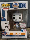 Funko Pop MLB Mascots Mr. Met 02 Blue Jersey New York Mets 2019