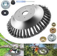 8 Inch Steel Wire Rotary Weed Brush Cutter Tr...