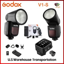 Godox V1-S 2.4G Wireless TTL Camera Flash  X2T-S Trigger Set For Sony New