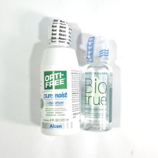 Opti Free Bio True Contact Solution Lot Pure ...