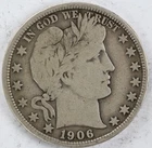 VG/F 1906 Barber Half Dollar
