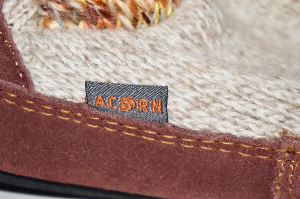 Zapatillas de bota para mujer de gamuza y punto al atardecer TALLA US 8-9 Foto 3 de 4