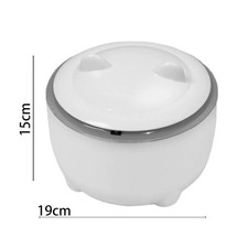 Hooded Cat Litter Trash Bin Dog Poop Trash Can for Indoor Cats Small Animals
