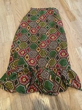 Vintage Handmade 60s 70s retro maxi skirt