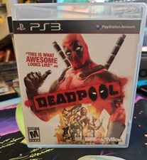 Deadpool video game ps3 Tested And Working No Manual*
